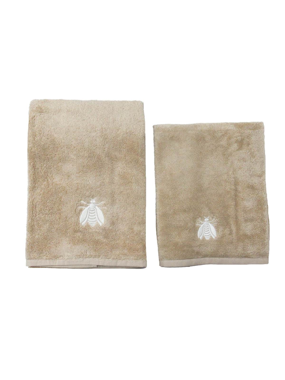 Asciugamani Coppia 1+1 Biancheria Bath Essential Api 1+1 Mastro Raphael - evabiancheria